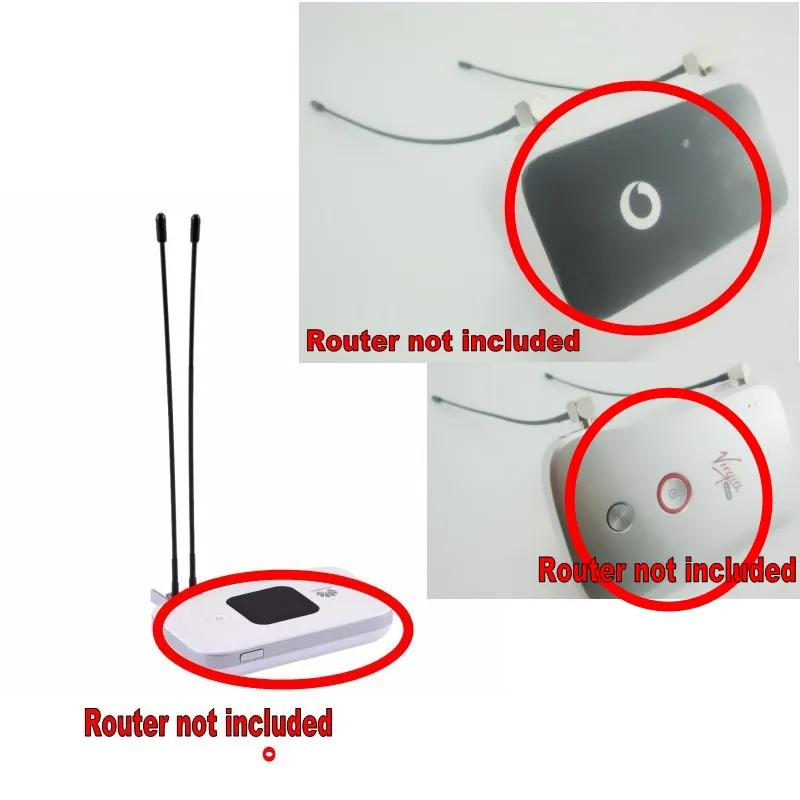 4G TS9 Внутренняя антенна Wifi усилитель 2 шт внешние антенны для Huawei E5573 E8372 E5577 E5372