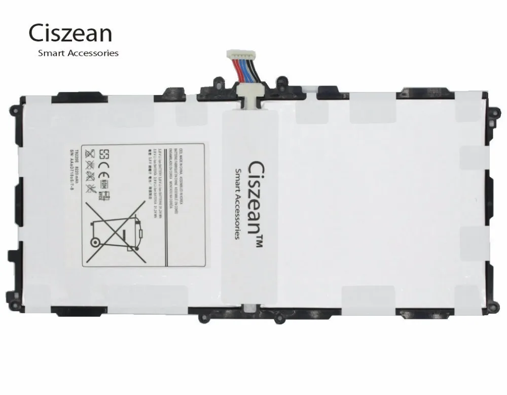 Сменный аккумулятор T8220E/T8220U 8220 мАч для Samsung Galaxy Note 10 1 2014 Edition P600 T520 P601 P605 P607 шт.|battery