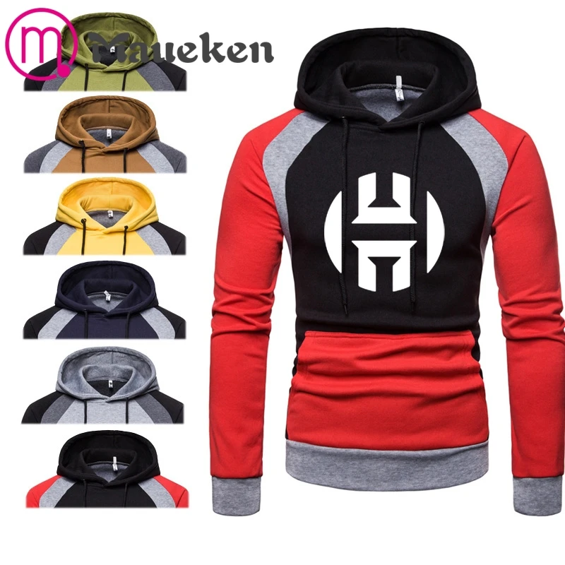 

2019 Brand Male Hip Hop Long Sleeve james harden 13 Hooded Sweatshirt Mens Hoodie Tracksuit Sweat Coat Casual Sportswear Hoodies