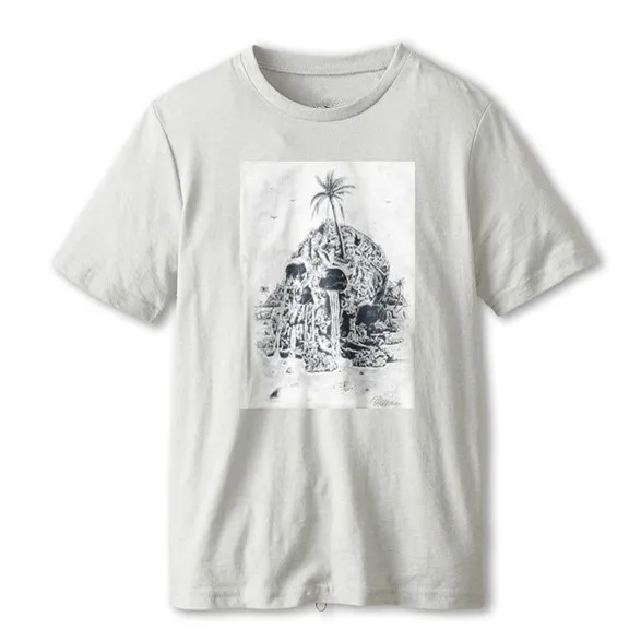 

Boy's Skate Savage 35% Cotton Gray T Shirt USA Size 12 Year