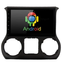 10,2 «Android 8,0 CarPlay для Jeep Wrangler 2011 2012 2013 2014 2015 2016 автомобильный мультимидийный Навигатор Радио Аудио Стерео развлечения ПК