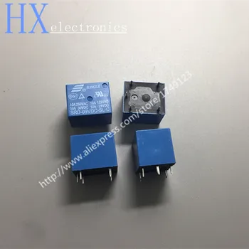 

Free shipping 5PCS SRD-09VDC-SL-C Relay T73-9V 5 pin PCB Type 10A 9V DC Power Relay