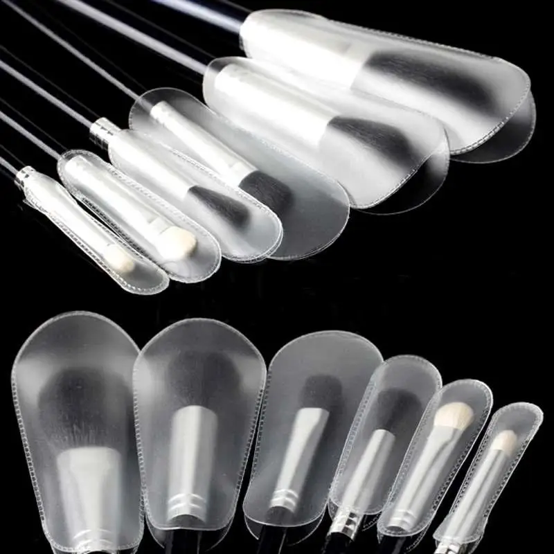  1set/6pcs Protective Brush Storage Bag for Make Up Cosmetic Brushes Guards Protectors Cover Makeup 