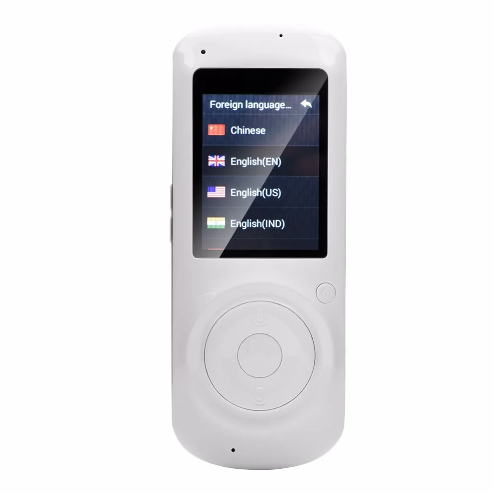 

Intelligent Language Voice Translator WiFi Instant Portable Translator 2 Way Real-Time Translation Traveling Meeting Translator