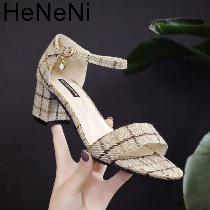 lattice sandals