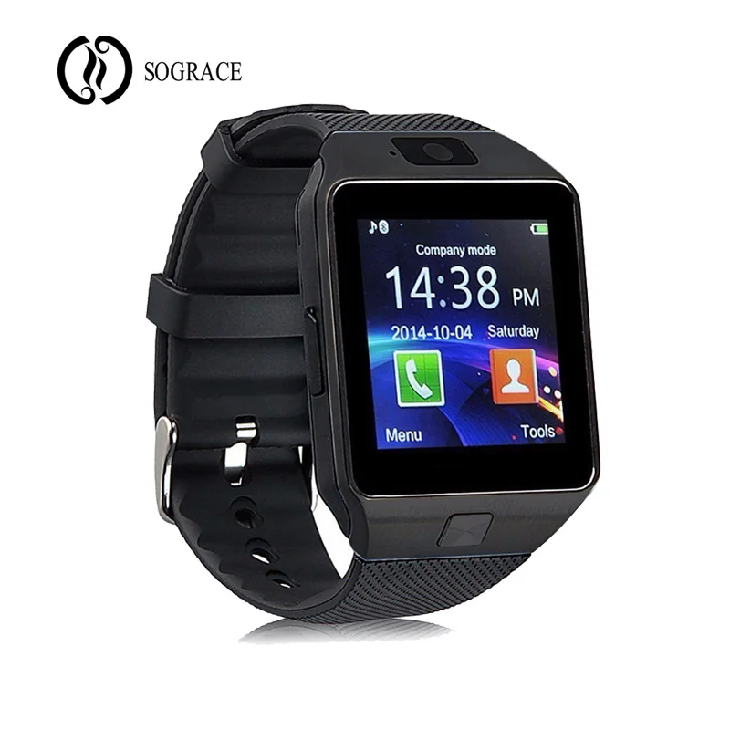 

Sograce Android Bluetooth Smart Watch DZ09 Relogio Inteligente Support SIM TF Card Camera for IOS iPhone Samsung HUAWEI VS Y1 Q1