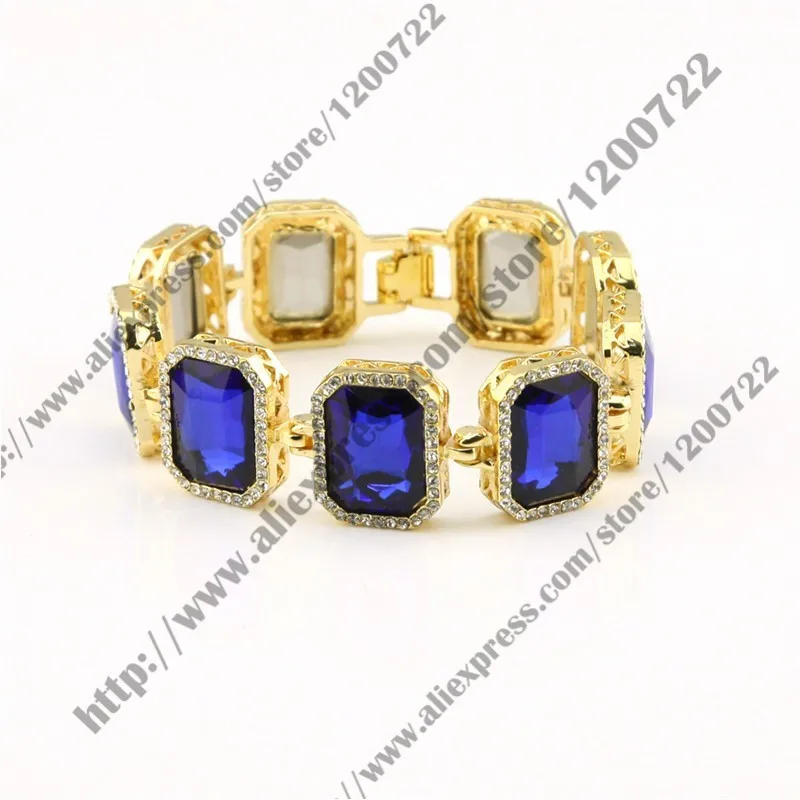 Pulseira Set Cor do Ouro Iced Out