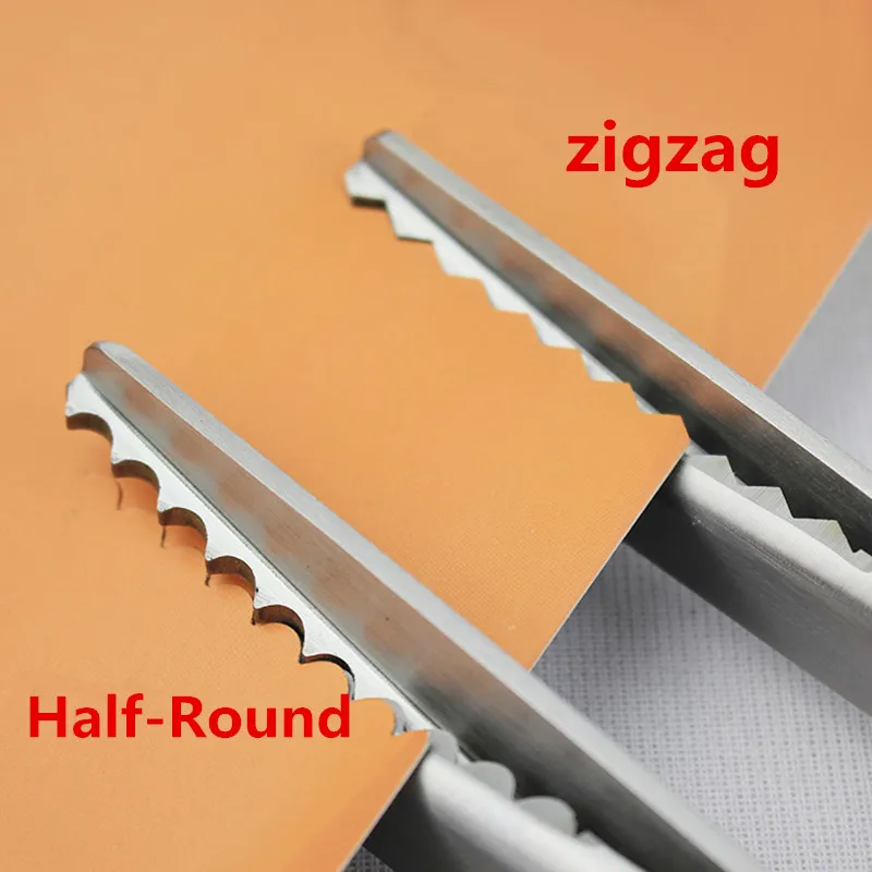 

23.5cm Zig Zag Sewing Cut Dressmaking Tailor Shear Pinking Scissor Leather Craft Fabric Upholstery Tool Textile DENIM