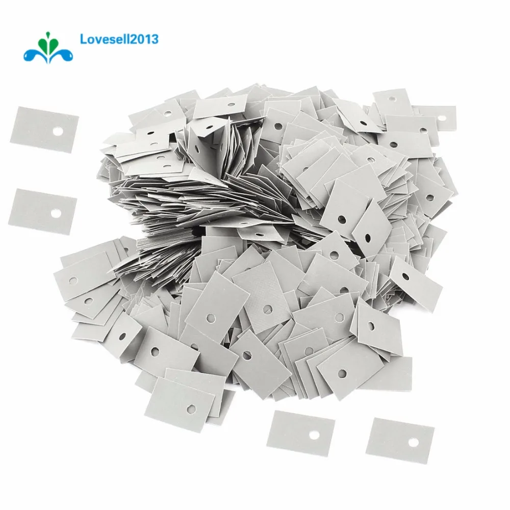 200PCS TO 220 Insulation Pads Silicone Heatsink Shim for