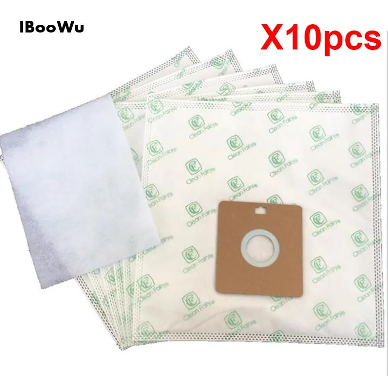 10 шт. Сменные пылесборники для Samsung VP77 SC4180 SC4181 AEG GR.50 smart 300...366 Nilfisk GM50 55 Menalux