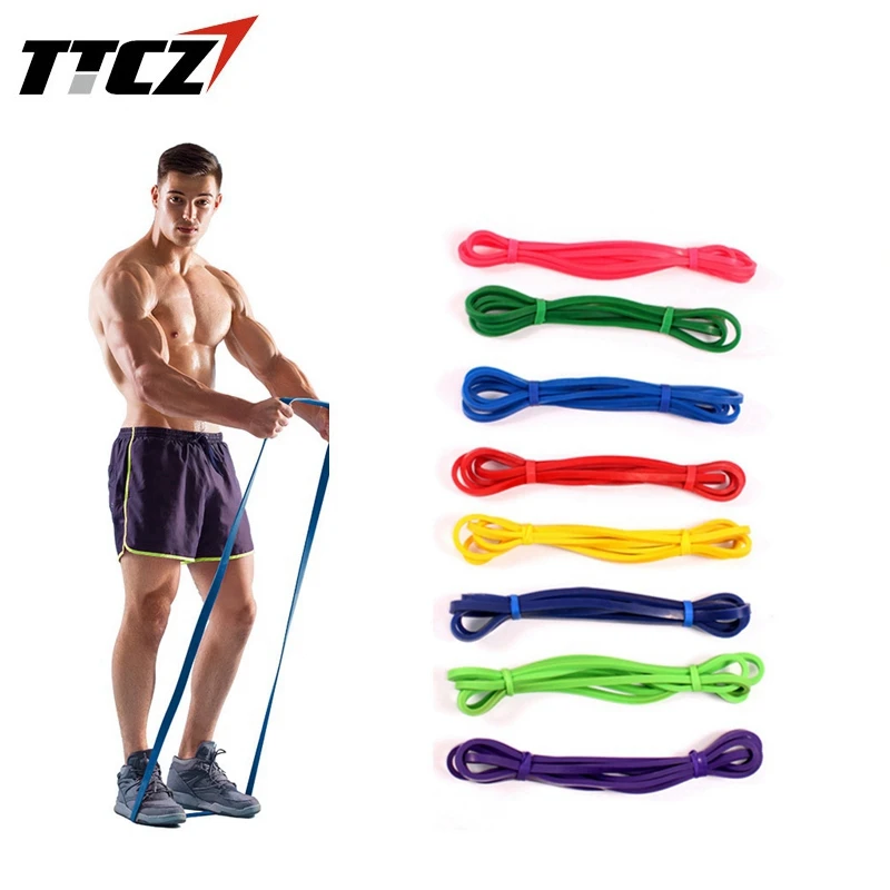 Gym Resistance Bands for Fitness 2.08m Crossfit Latex elastic Band Body