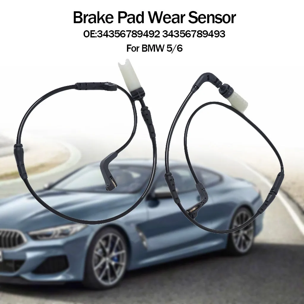 

Front and Rear Brake Pad Wear Sensor for BMW E60 E63 E64 34356789492 34356789493 Disc Brake high quality