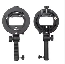 Handheld Grip S Type Bracket Bowens S Mount Holder for Speedlite Flash Snoot Softbox Beauty Dish