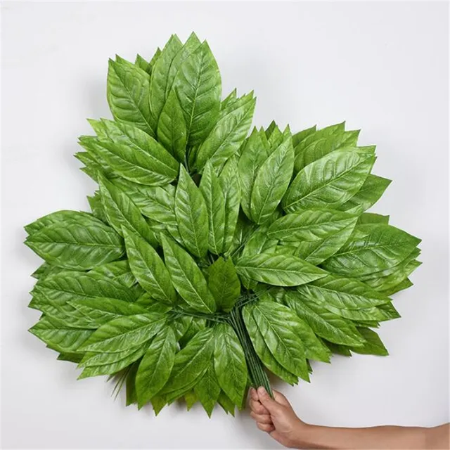 Buy 48pcs Artificial Mango Tree Stems Fake Greenery