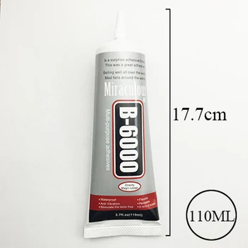 

110ml Liquid B-6000 Glue Multipurpose Adhesive Rhinestone Crystal Jewelry Touch Screen Repair Glass Super Glue Strong Diy Craft
