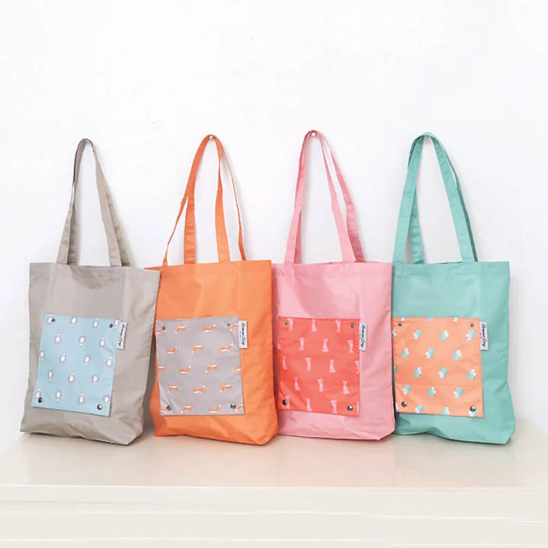 

Clothing Travel Bags Folding Waterproof Cartoon Multifunction Nylon High Capacity Handbag