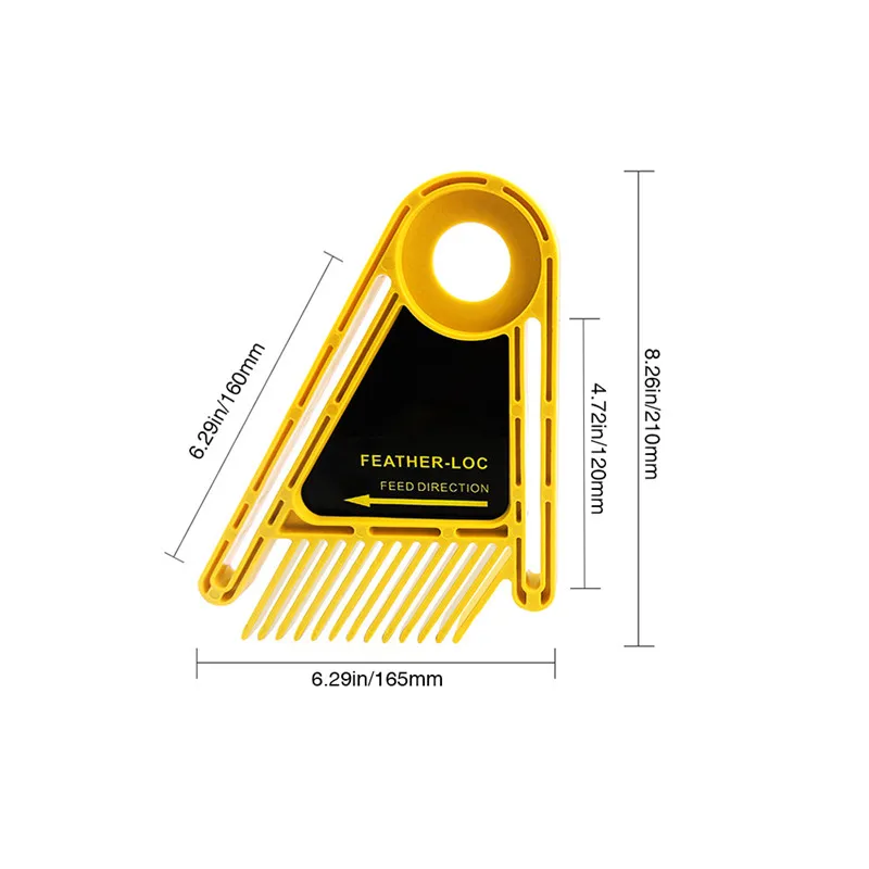 Перо Loc доска набор для настольной пилы деревообрабатывающий гравировальный станок двойной Featherboards Miter Gauge слот деревообрабатывающий инструмент Лидер продаж