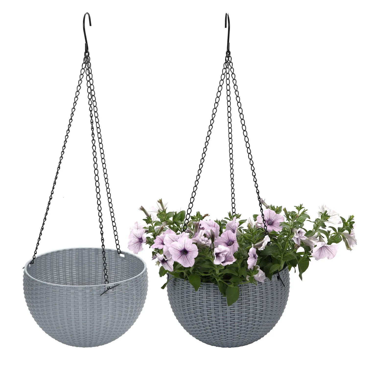 Self watering pot nordic Flower pot Hanging succulent Planter gardening pots and baskets