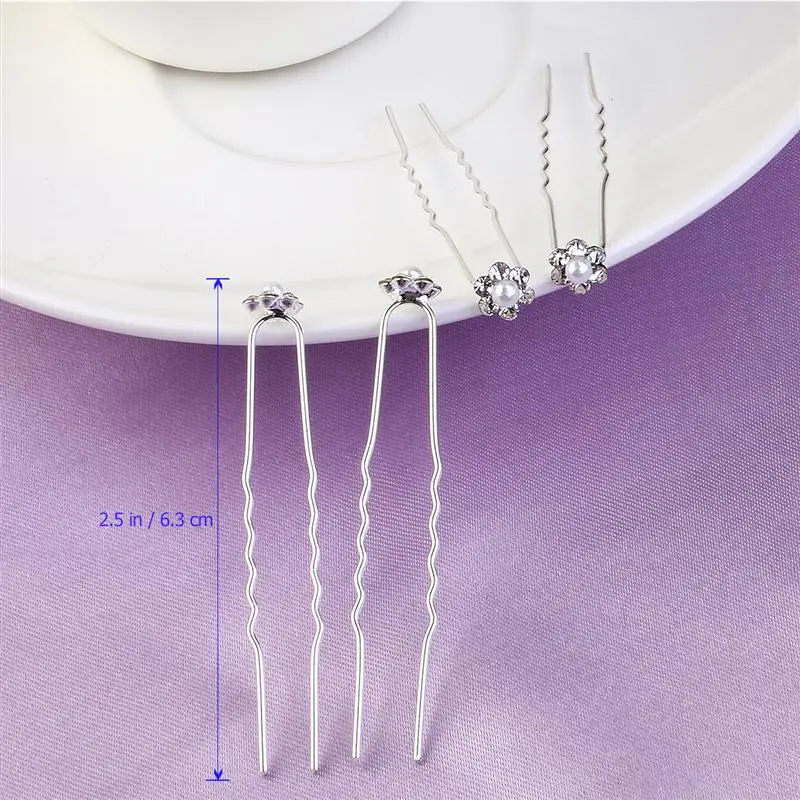 Заколки для волос Свадебные с жемчугом 10 шт.|hair clip|pin hair clippin |