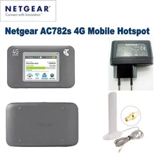 Разблокирована Netgear Aircard AC782S 4 г мобильную точку доступа LTE Wi-Fi модем маршрутизатор + антенна
