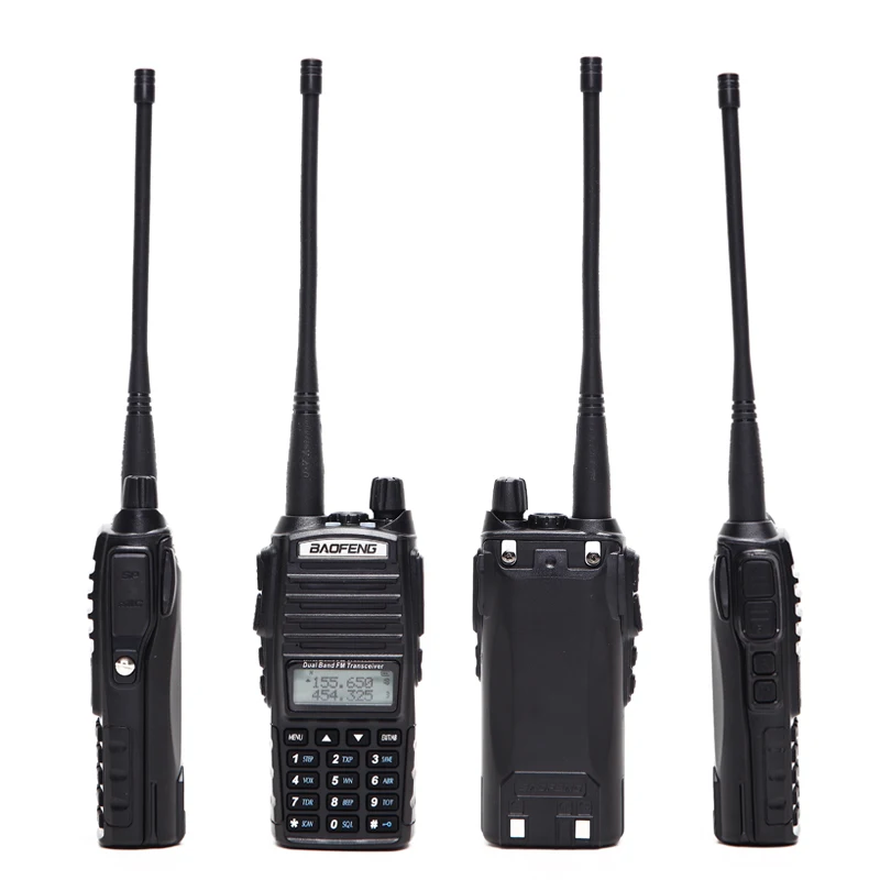 Baofeng UV-82 Plus 8 Вт Высокая мощность Двухдиапазонная рация VHF/UHF 10 км длинный диапазон UV82 двухстороннее Ham CB Любительское портативное радио