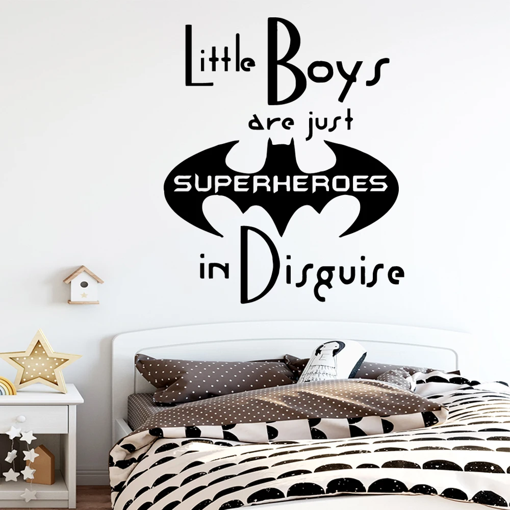 

Creative little boys Wall Stickers Personalized Creative For Kids Rooms Diy Home Decoration Diy Pvc Home Decoration Accessories