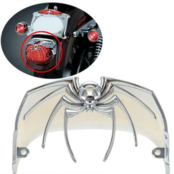 

Chrome Motorcycle Spider Widow Rear Tail Light Cover For 1973-2012 Harley Sportster 883 1200 XL FLSTS FLSTSC FLSTN FXSTD FLHX