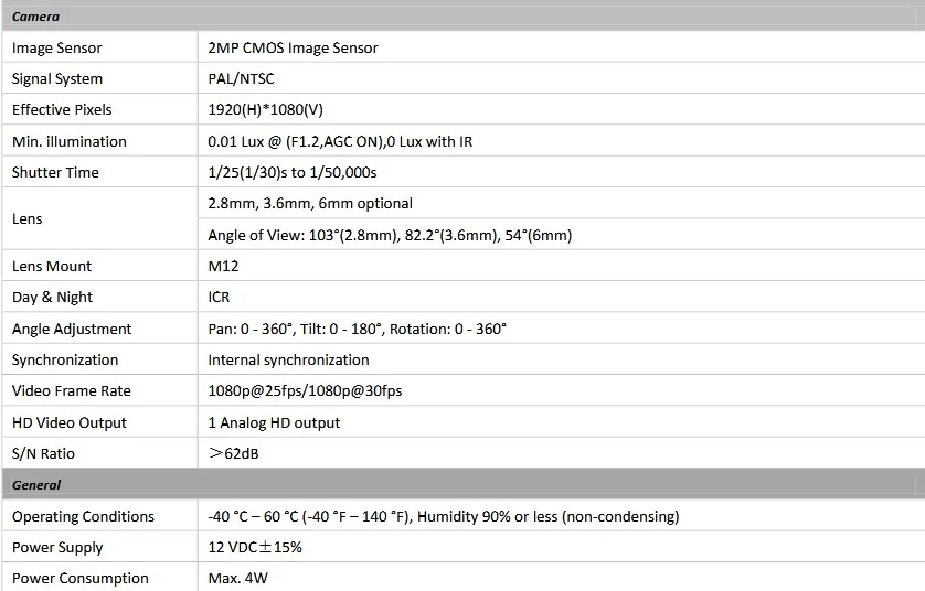 DS-2CE16D0T-IR  1