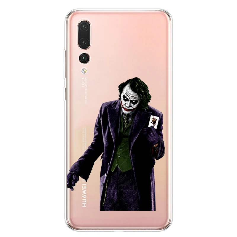 Отряд Самоубийц Джокер Харли Квинн чехол для телефона Huawei P8 P9 P10 P20 PLUS P30 lite PRO P