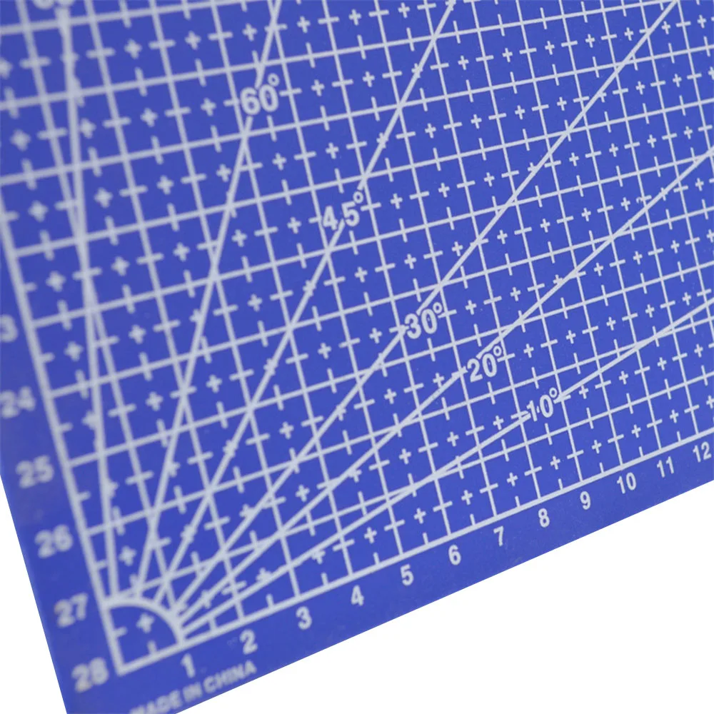 1 шт A3 ПВХ Прямоугольный Коврик для резки линии сетки инструмент Пластик 45 см * 30 см