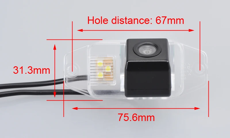 Car Reverse Parking Rearview Camera HS8143 (10)