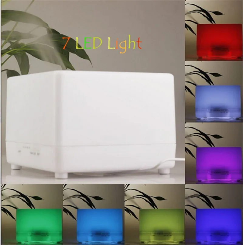 Billige Platz Design 700 ml Ultraschall Aroma diffusor Aromatherapie Ätherisches Öl Diffusor Ultraschall Luftbefeuchter 3 Timer einstellungen Neue