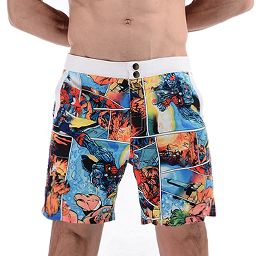 Austinbem Brand Sexy Men Swimwear Swimsuits Surf Board Beach Man