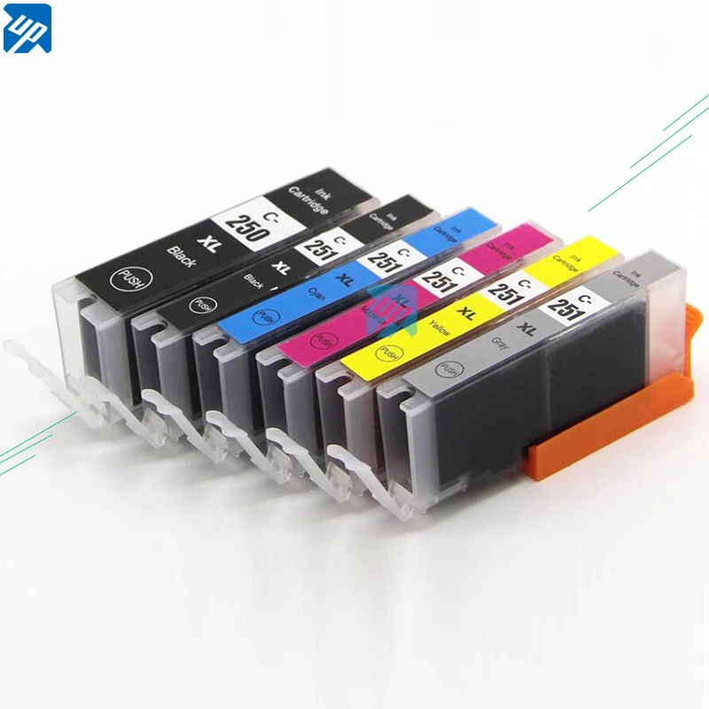 

18pcs (3sets) PGI250 CLI251 for Canon MG6320 MG7120 MG7520 IP8720 printer ink Cartridge PGI-250 CLI-251 Grey