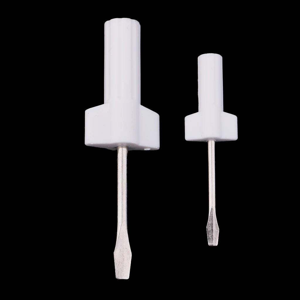 2 Pieces Steel Screwdrivers Sewing Machine Service Kit Adjustment Bobbin Case Tension