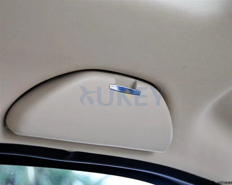 Для VW Polo 6R 2010 2017 / Skoda Rapid 2012 2019 автомобильные солнцезащитные очки коробка чехол