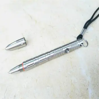 

30PCS/Lots Multifunctional Stainless Steel Variable T Shaped Pen Emergency Hammer Self-defense Tactics Outdoor Writing Pen