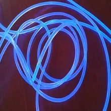 100 м PMMA боковой светящийся волоконно-оптический кабель 5 мм(диаметр) Светодиодный светильник для дома и автомобиля DIY, подвесной светильник, занавес для автомобиля, домашний бассейн, декор-RGB