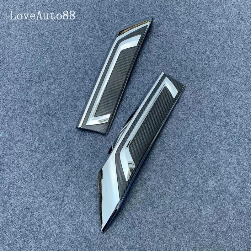 

ABS Chrome Car Front Center Mesh Grille Cover Radiator Strip Trim Decoration car Accessories For Toyota Rav4 Hybird 2019 2020