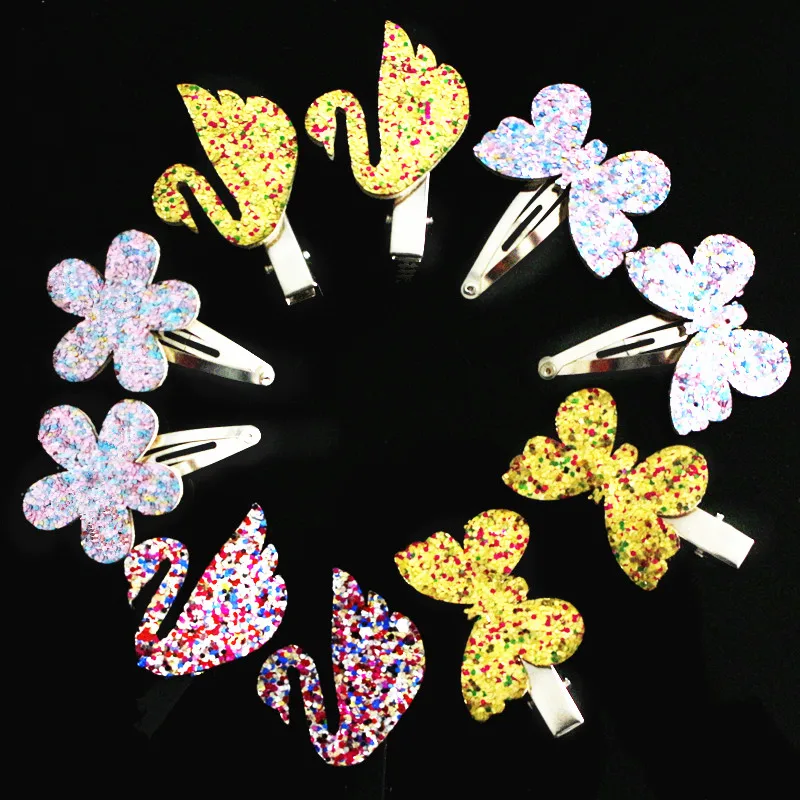 

10 Милая принцесса детские подарки для вечеринок милые заколки для волос с цветами