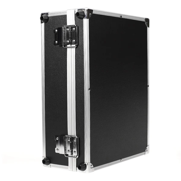 Hot Selling Large Aluminum Tattoo Kit Carrying Case Tattoo Carrying Tour Convention - Black High quanlity