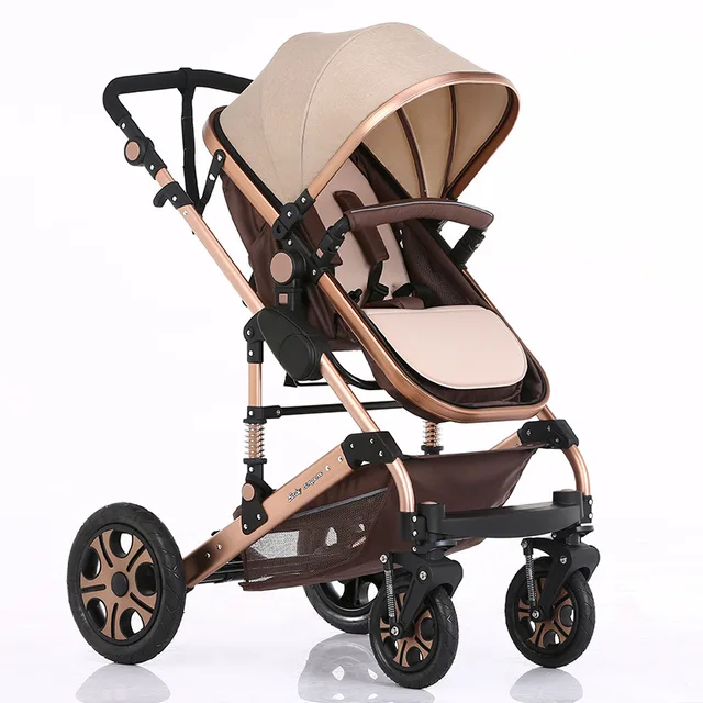 poussette avec suspension