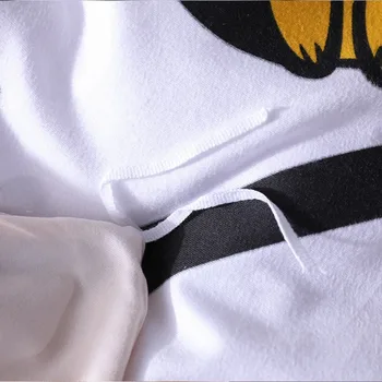 

Quilt Cover Set Polyester Bed Cover Set Four Piece Bedding Tribute Cotton Pillowcase Creative Pattern Full Size W715