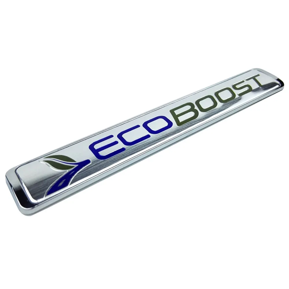 3D Металл Ecoboost автомобиль внедорожник Грузовик боковое крыло задний багажник эмблема значок наклейки для Ford S-MAX Ecoboost двигатель