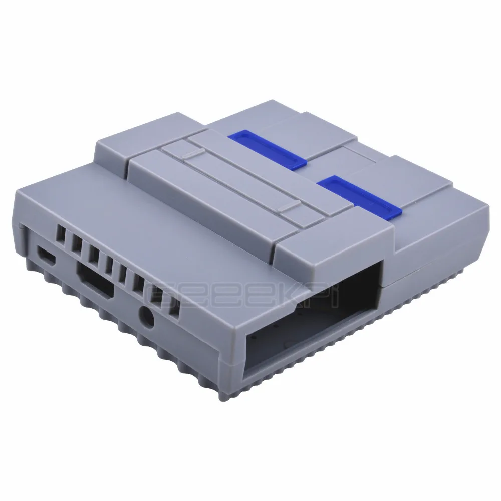 GeeekPi SNES Стиль Чехол NES комплект корпуса с охлаждением вентиляторные радиаторы для Raspberry Pi 3 Model B Plus/3 B/2 B/NESPi