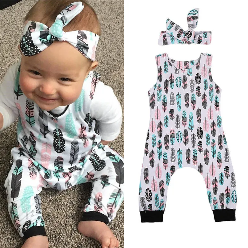 Buy Baby Boys Rompers Girls Summer Sleeveless Jumpsuit