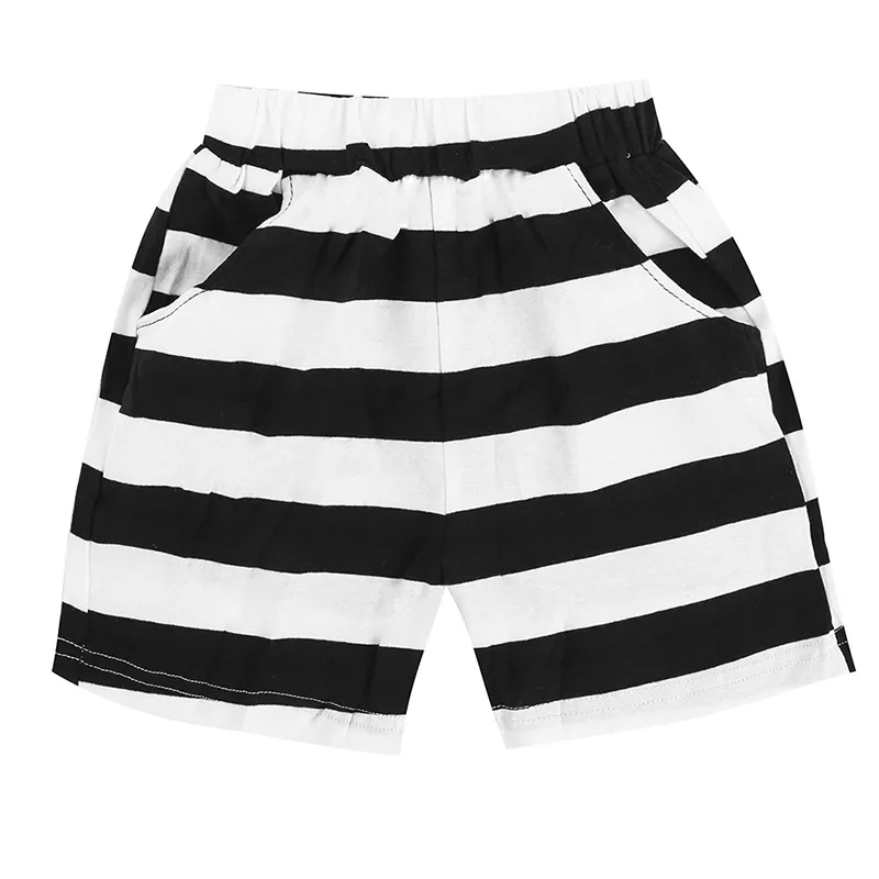 Infant Girls Set 2019 Summer New Korean Children's Striped Sleeveless Vest Shorts Two Piece Fashion Girls Set infant clothing