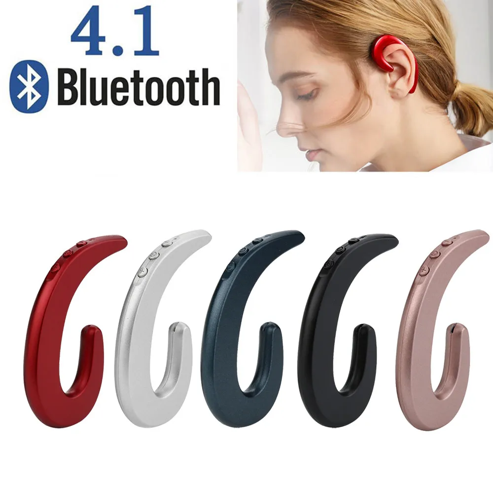 Mini Bluetooth Earphone wireless Stereo Bass Earphone Bluetooth wireless Bone Conduction Sports Earphone with MIC for smartphone