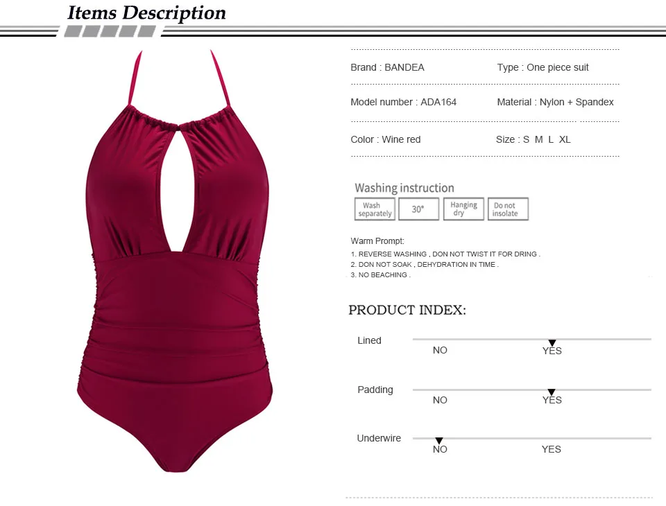 164 SWIMWEAR