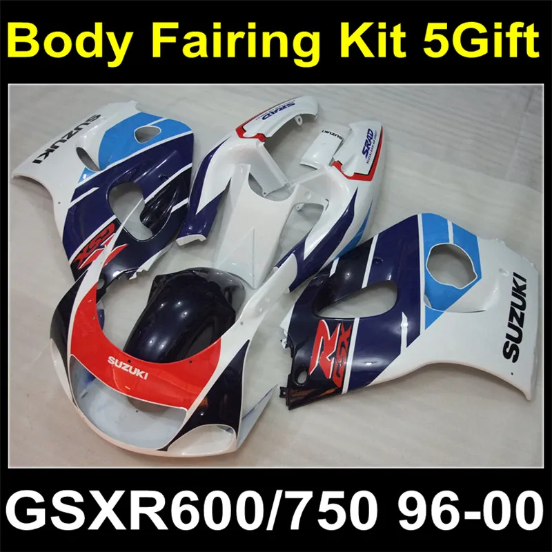 

Full Body Plastic Fairing Kit Set For SUZUKI SRAD GSXR600 GSXR750 GSXR 600 750 1996 1997 1998 1999 2000 96 97 98 99 00 S96-0000